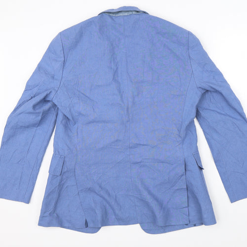 Purdey Mens Blue   Jacket Suit Jacket Size 40