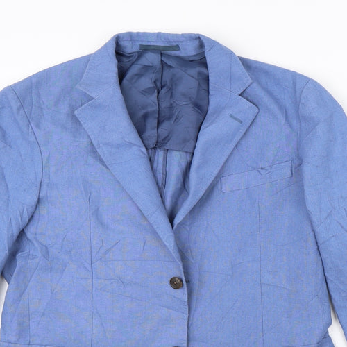 Purdey Mens Blue   Jacket Suit Jacket Size 40