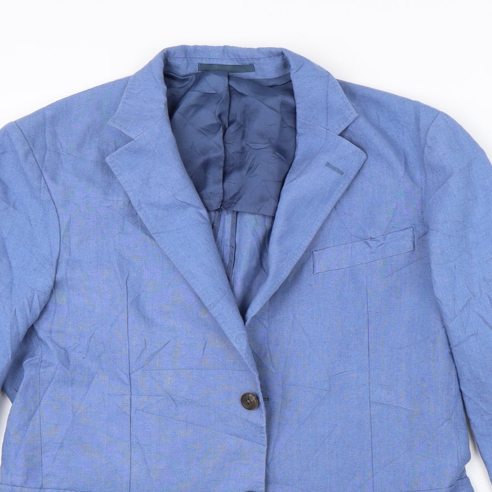 Purdey Mens Blue   Jacket Suit Jacket Size 40