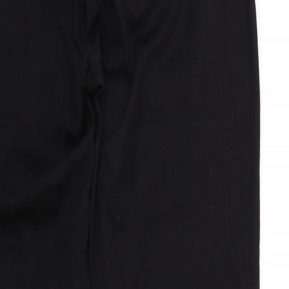 Boohoo Womens Black   Trousers  Size 16 L27 in