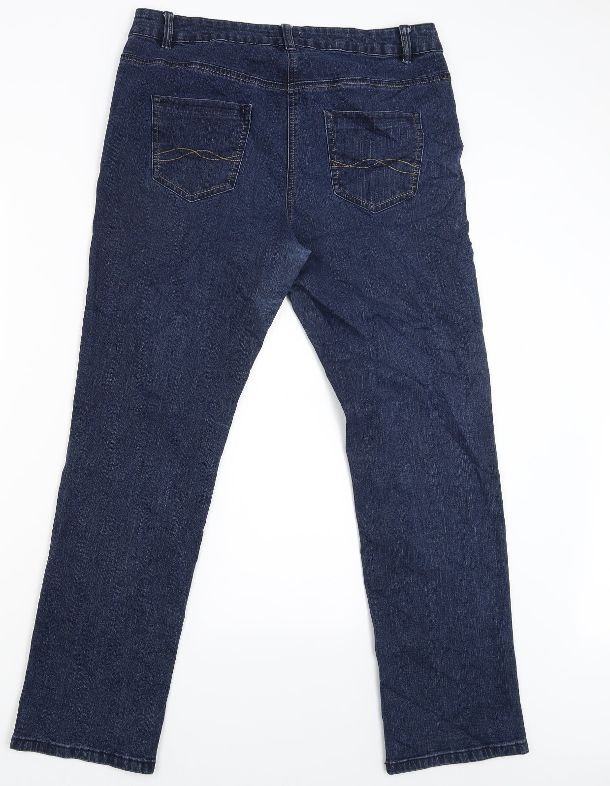 TU Womens Blue   Straight Jeans Size 16 L29 in