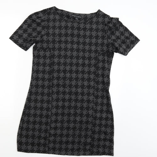 Dorothy Perkins Womens Grey   Jumper Dress  Size 10
