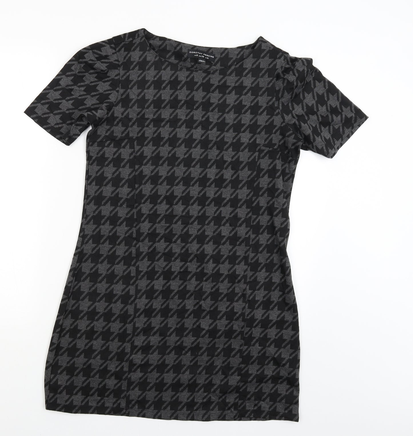 Dorothy Perkins Womens Grey   Jumper Dress  Size 10