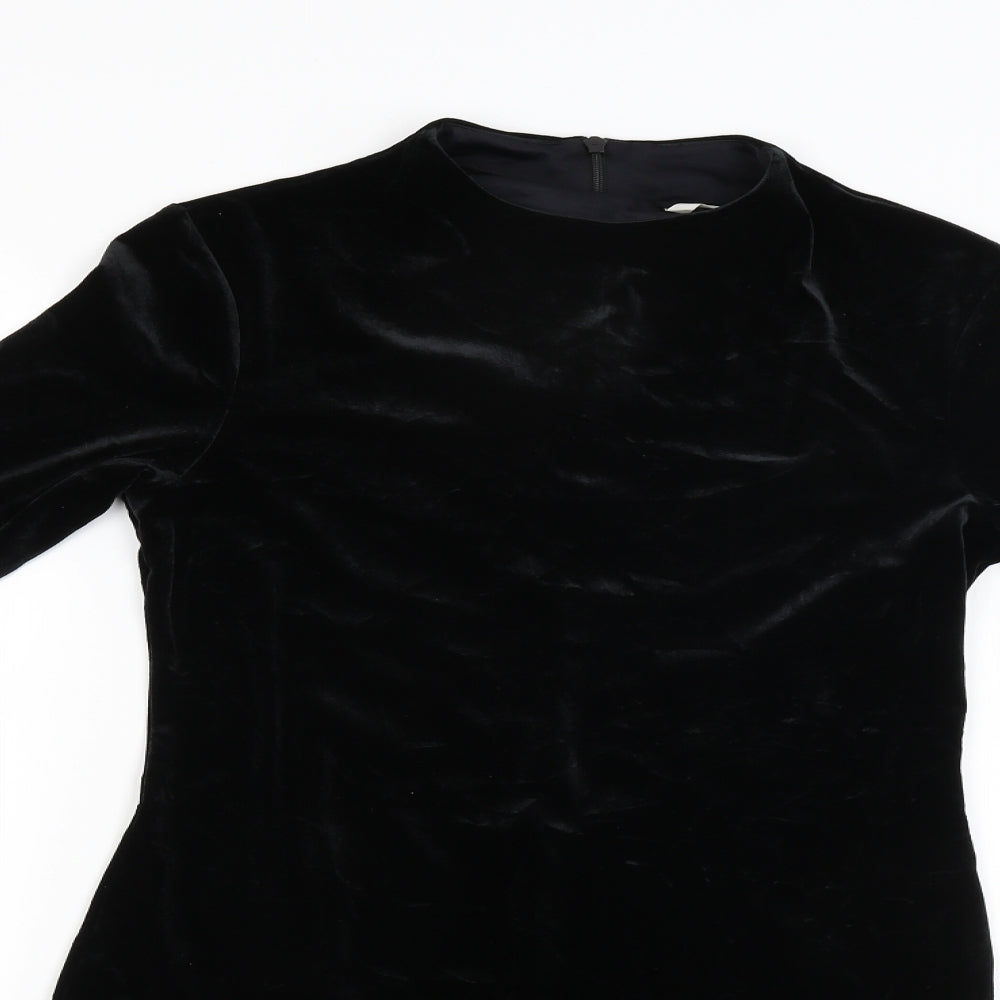 H&M Womens Black   A-Line  Size M