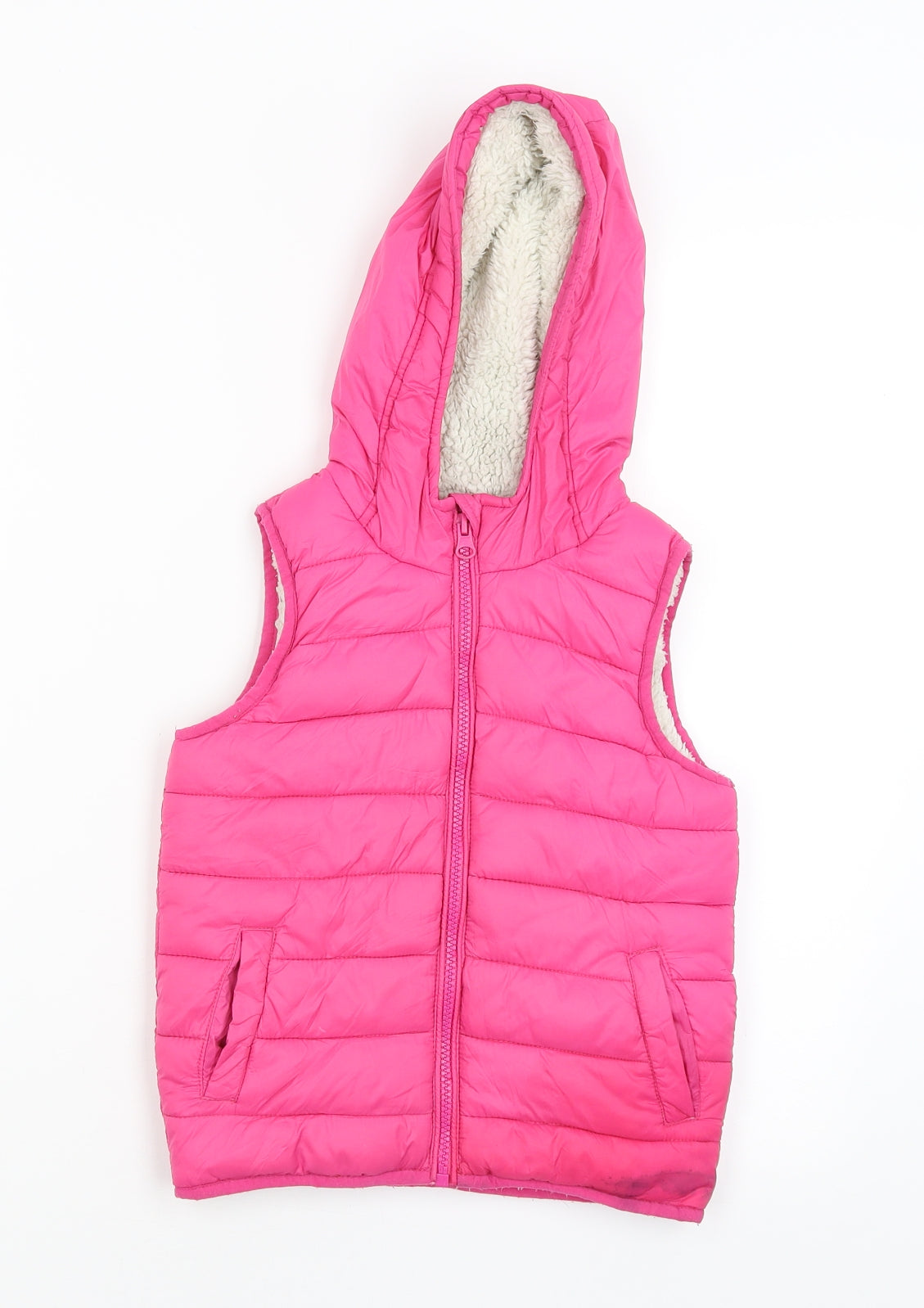 Minoti Girls Pink   Jacket Coat Size 3-4 Years