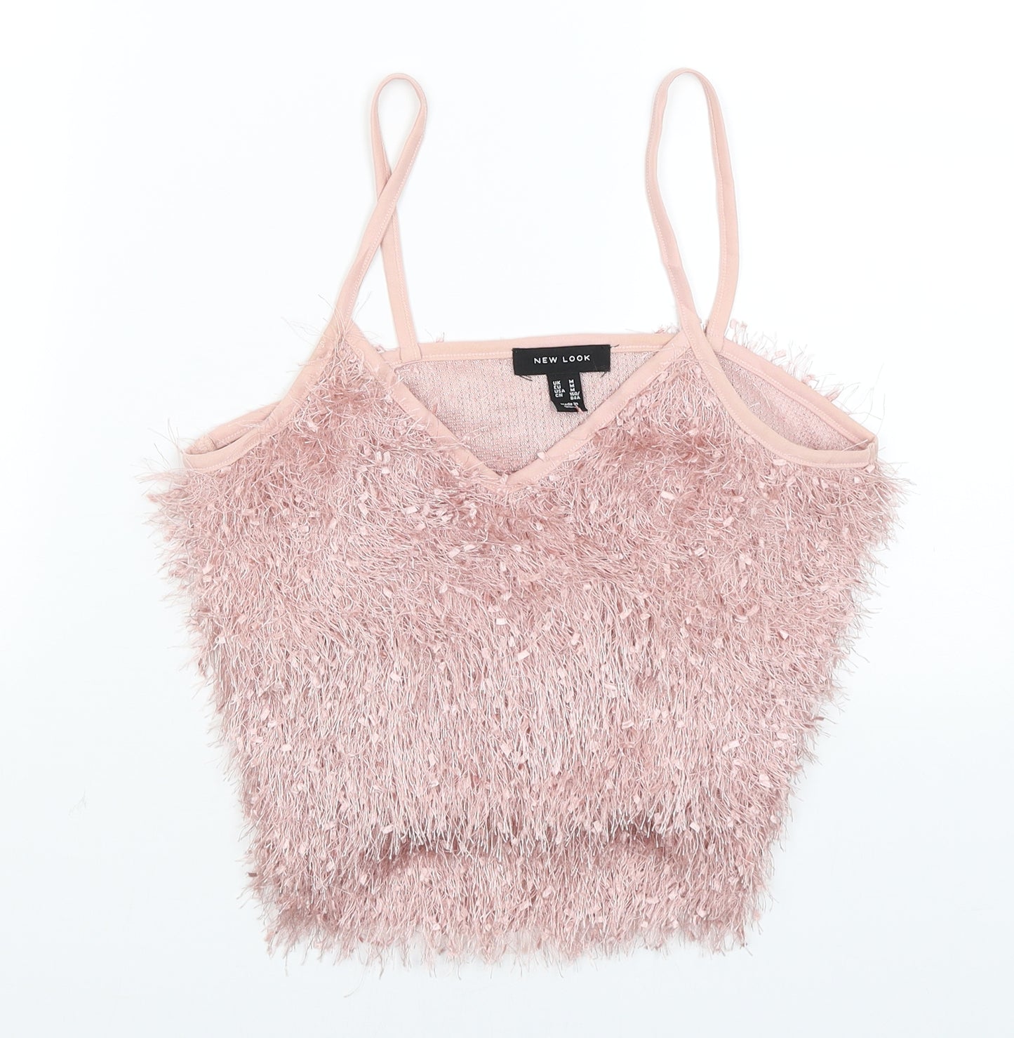 New Look Womens Pink   Camisole Blouse Size M