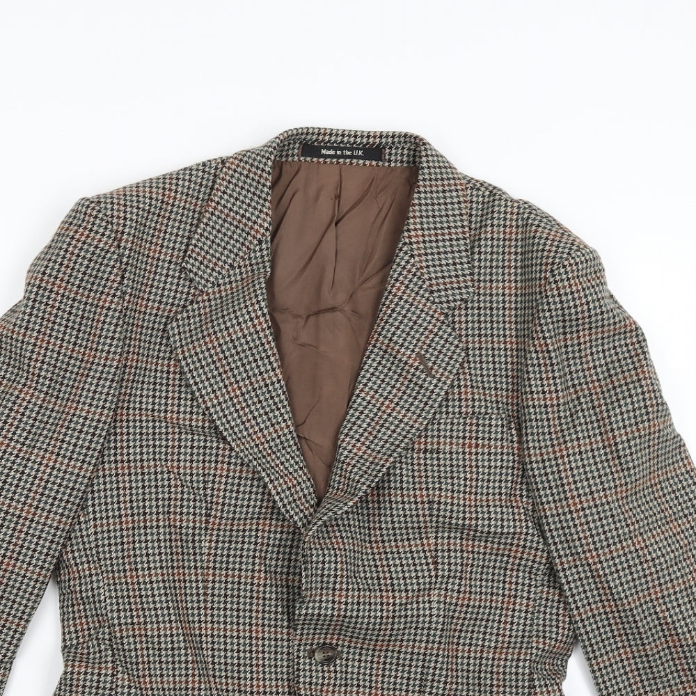 St Michael Mens Brown   Jacket Suit Jacket Size 36