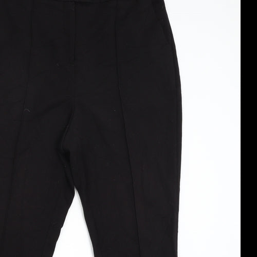 F&F Womens Black   Trousers  Size 16 L27 in