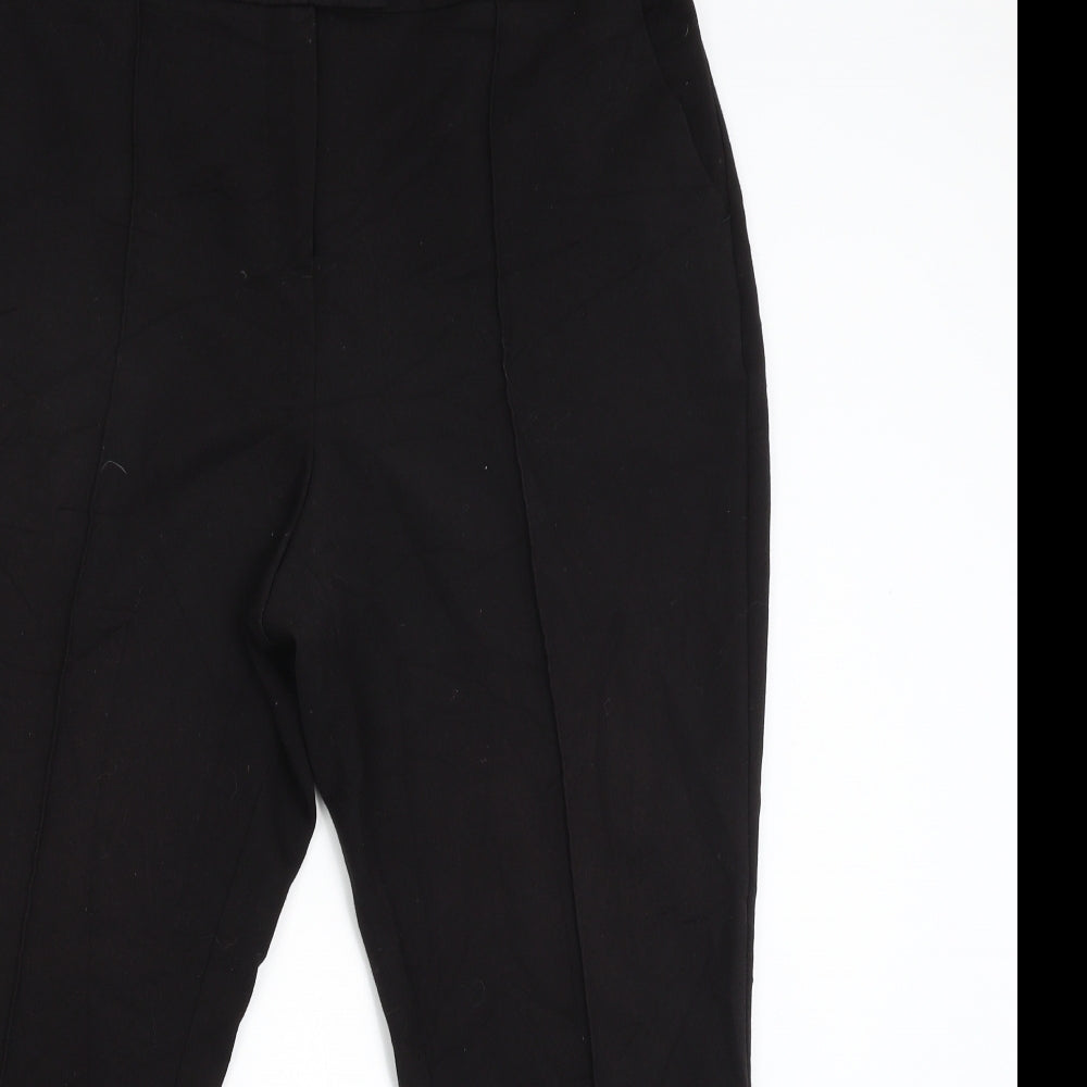 F&F Womens Black   Trousers  Size 16 L27 in