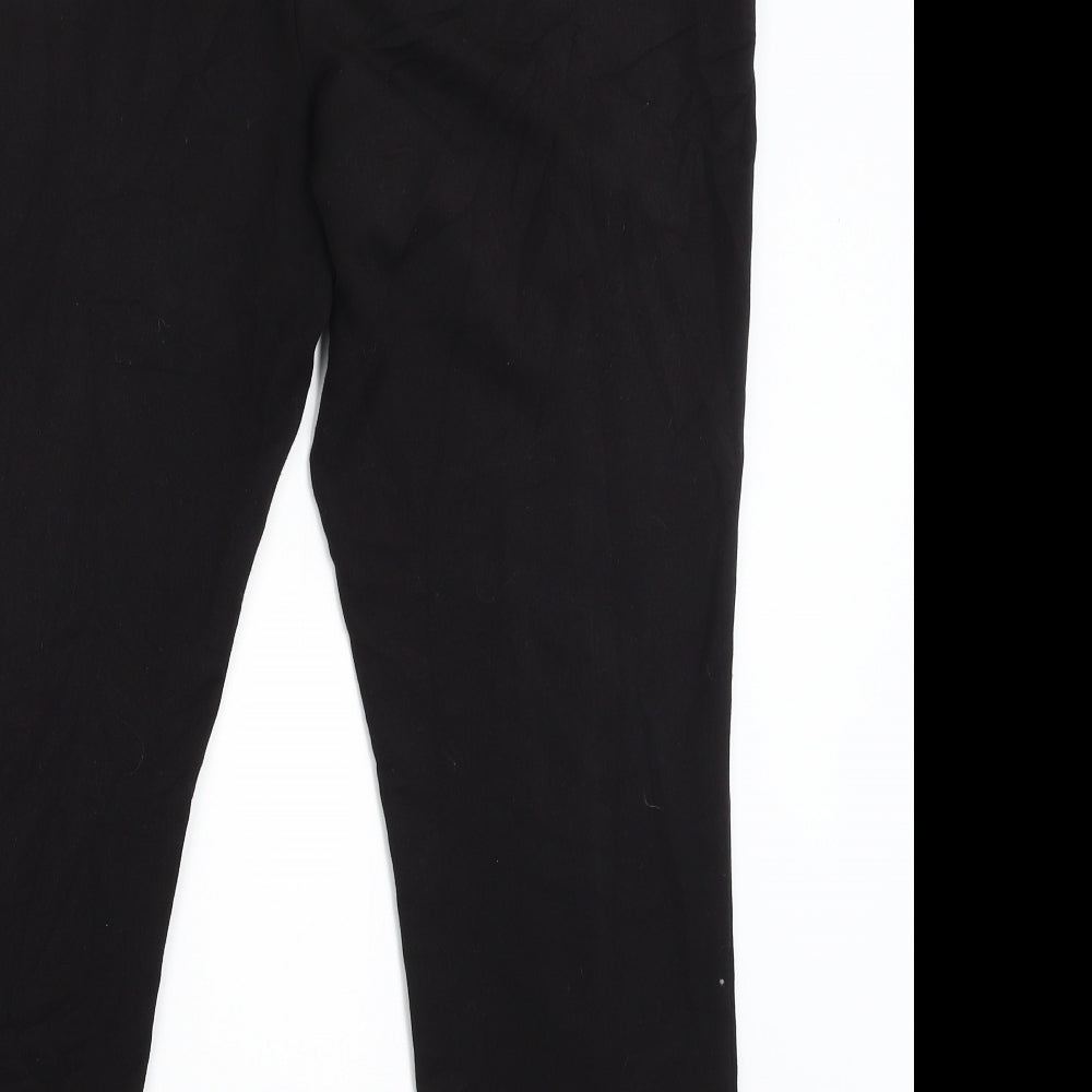 F&F Womens Black   Trousers  Size 16 L27 in