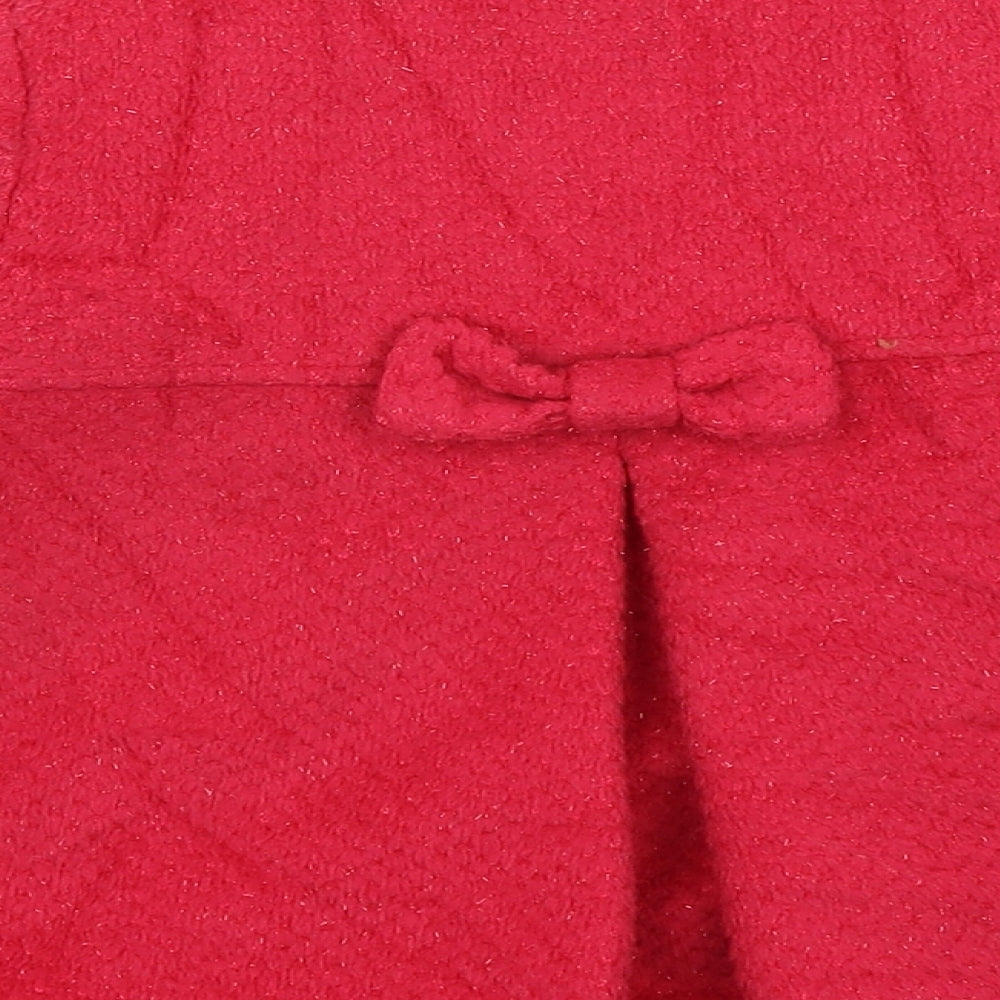 Monsoon Girls Red   Jacket Coat Size 18-24 Months