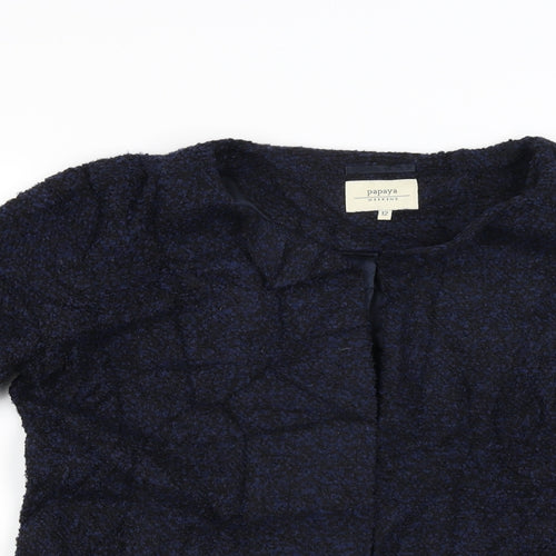 Papaya Womens Blue   Jacket  Size 12