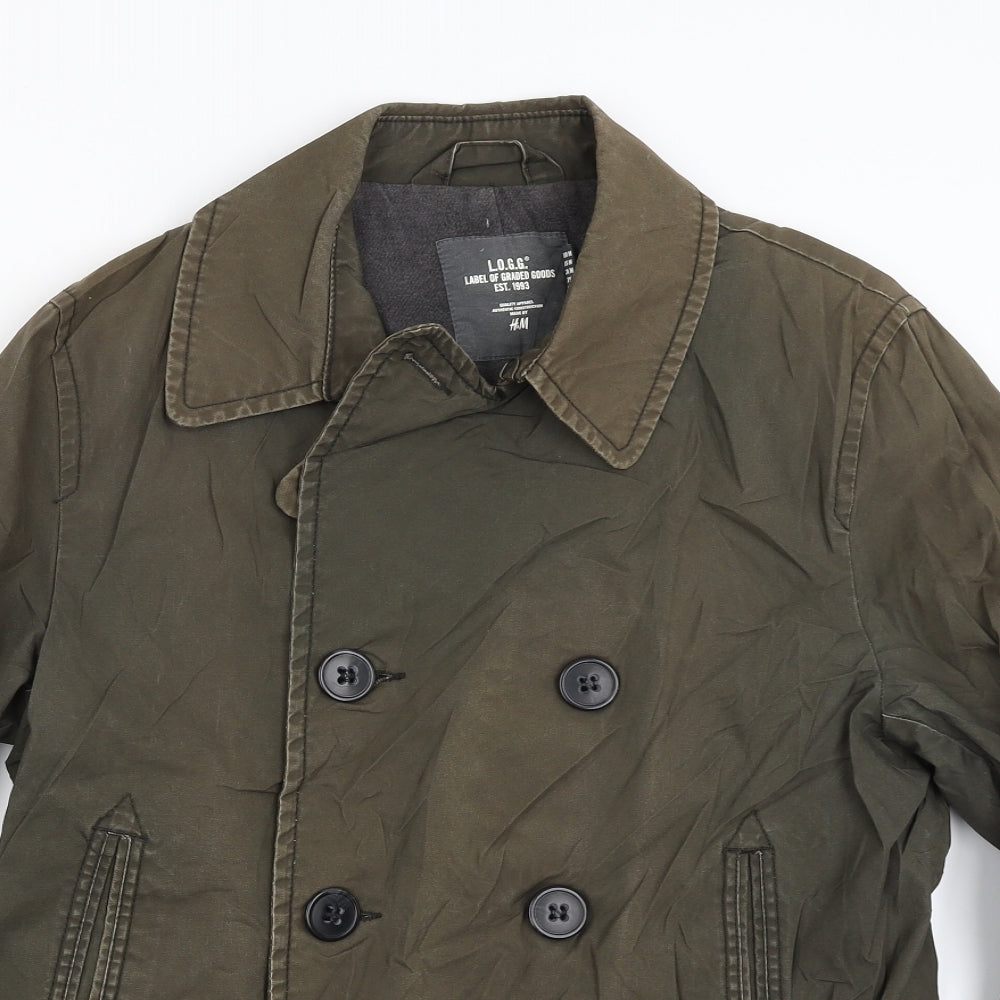 LOGG Womens Green   Jacket Coat Size M