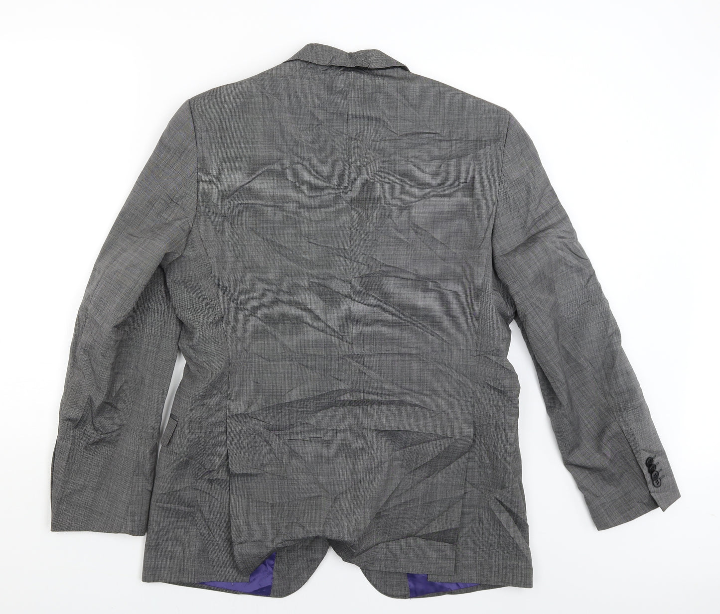 Hawes & Curtis Mens Grey   Jacket Suit Jacket Size 40