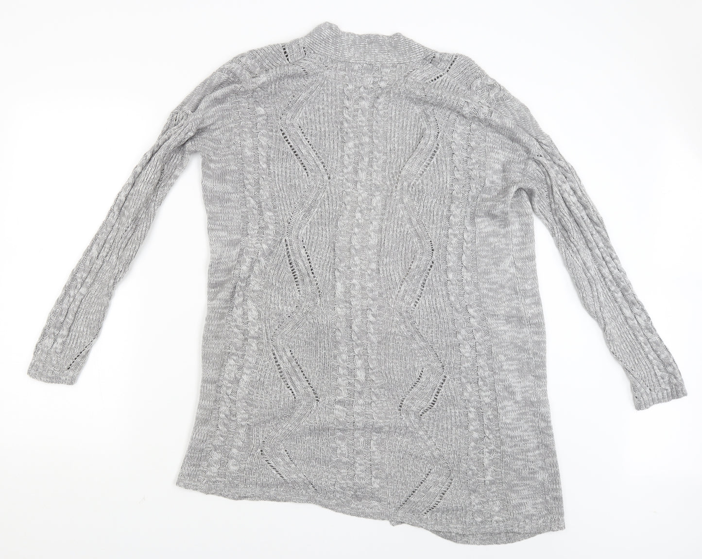 Papaya Womens Grey   Cardigan Jumper Size M