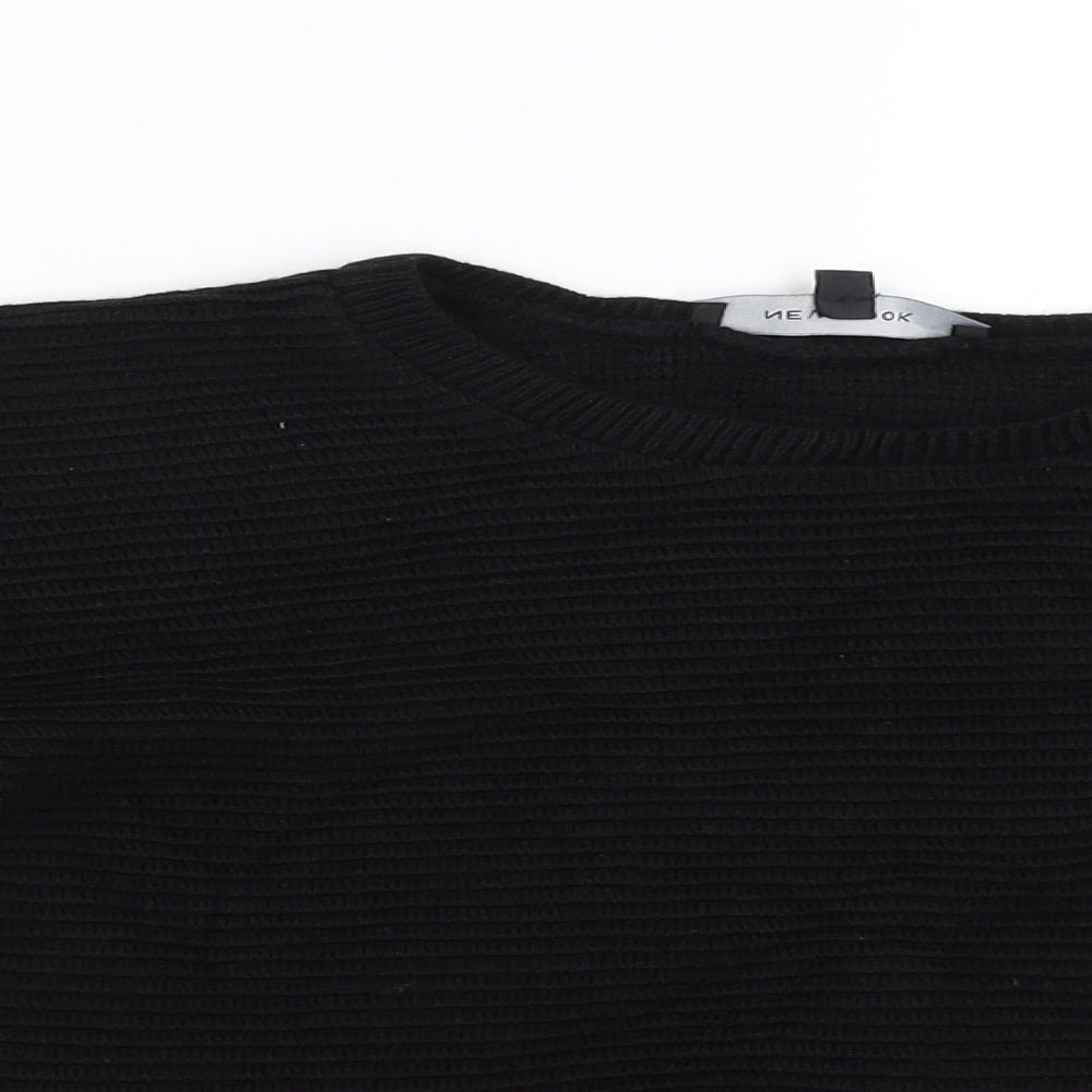 New Look Womens Black   Pullover Jumper Size 8