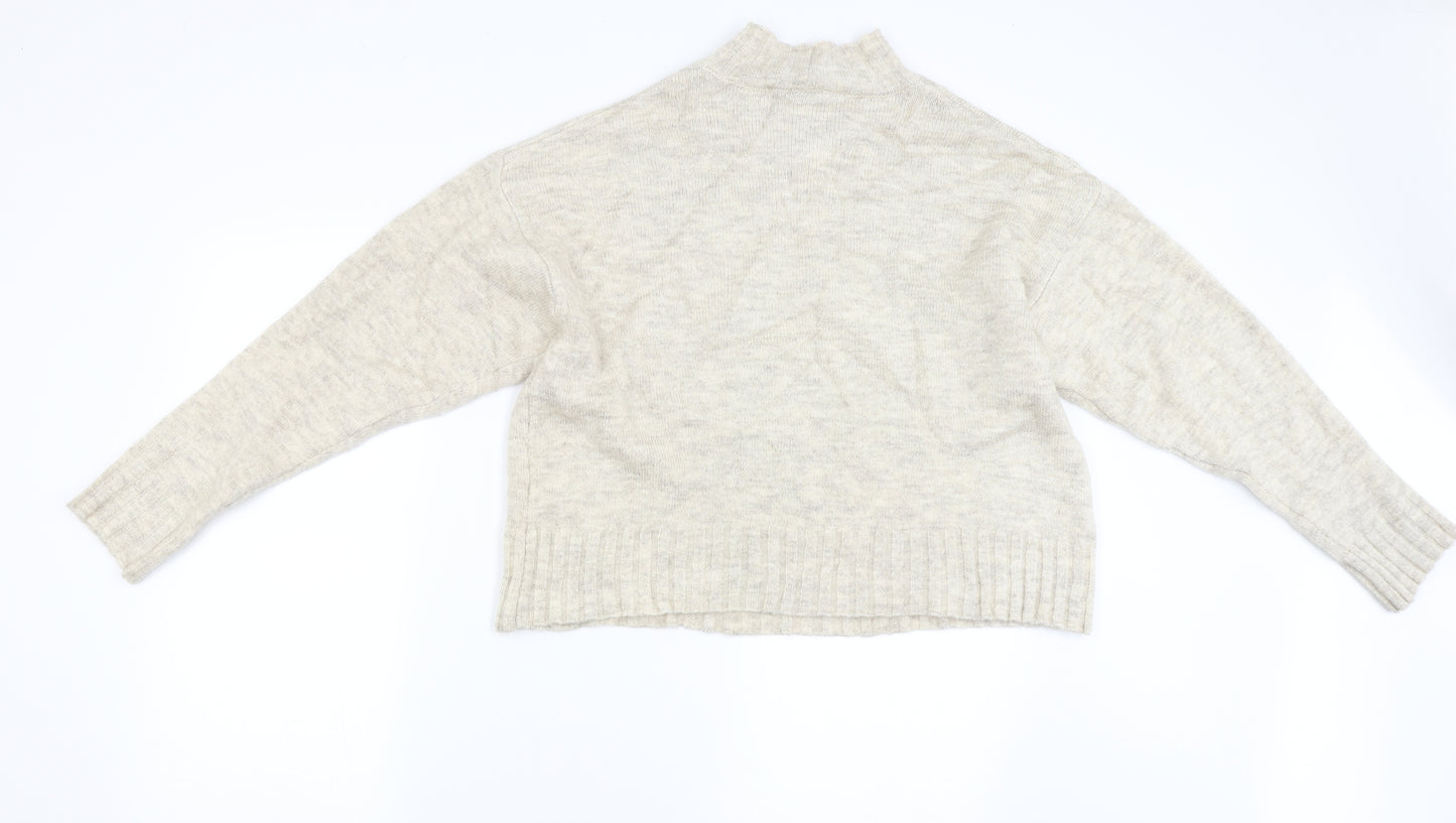 New Look Womens Beige   Pullover Jumper Size M