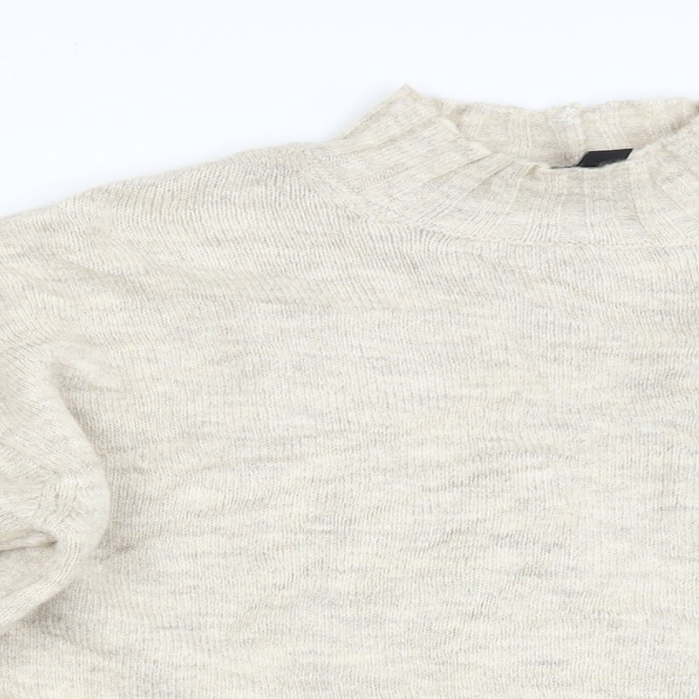 New Look Womens Beige   Pullover Jumper Size M