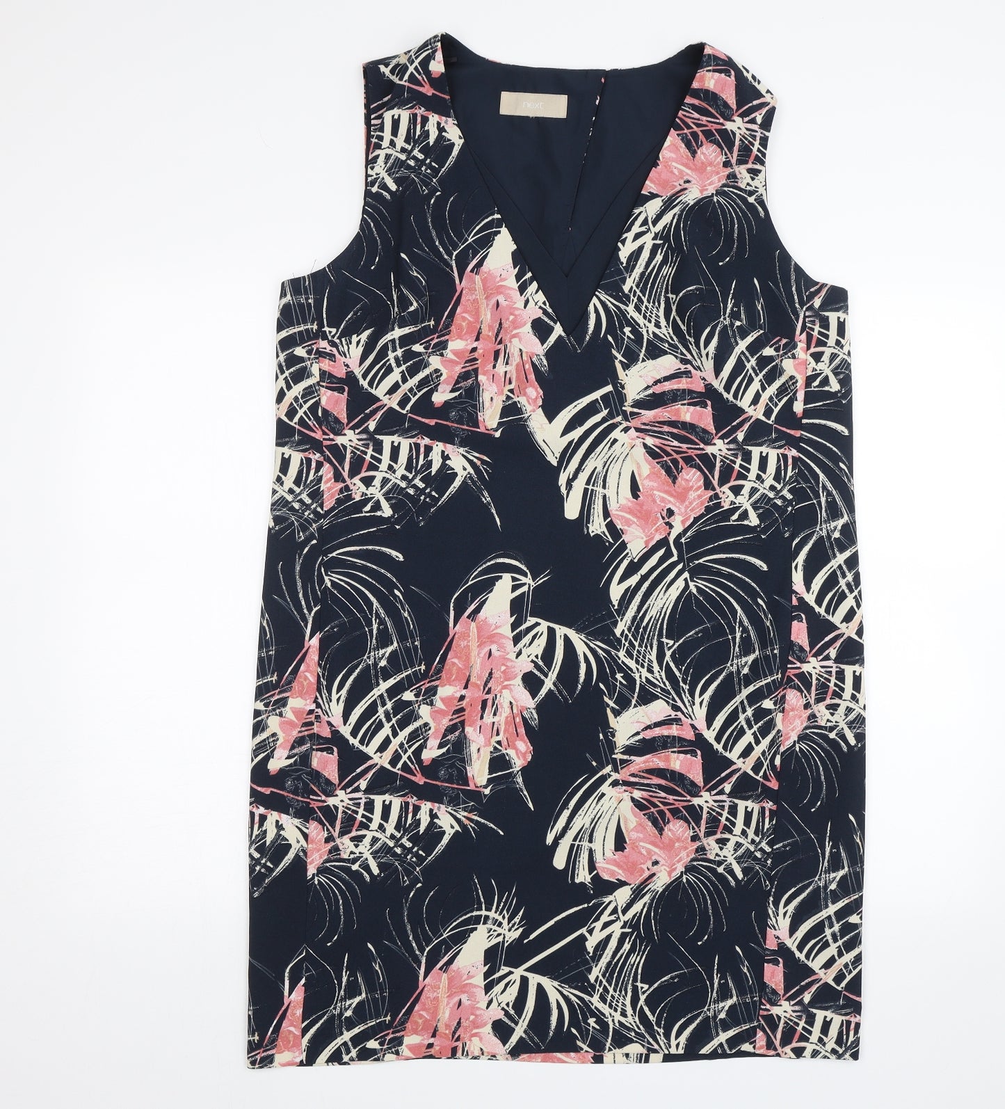 NEXT Womens Blue Floral  Shift  Size 14