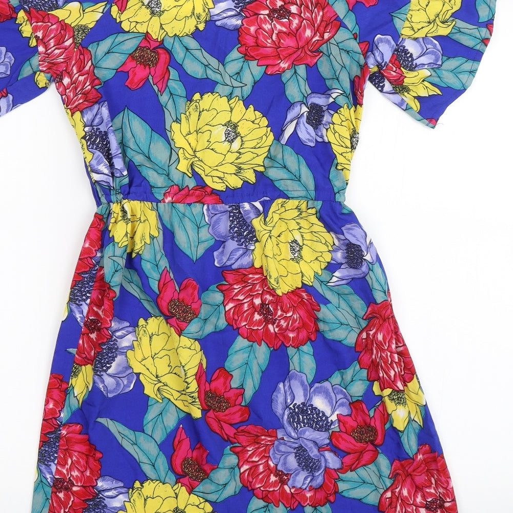 Atmosphere Womens Blue Floral  Shift  Size 6