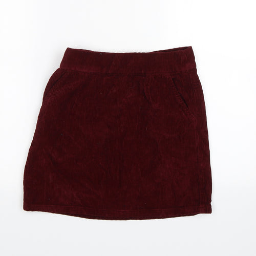 Topshop Womens Red   Mini Skirt Size 26 in
