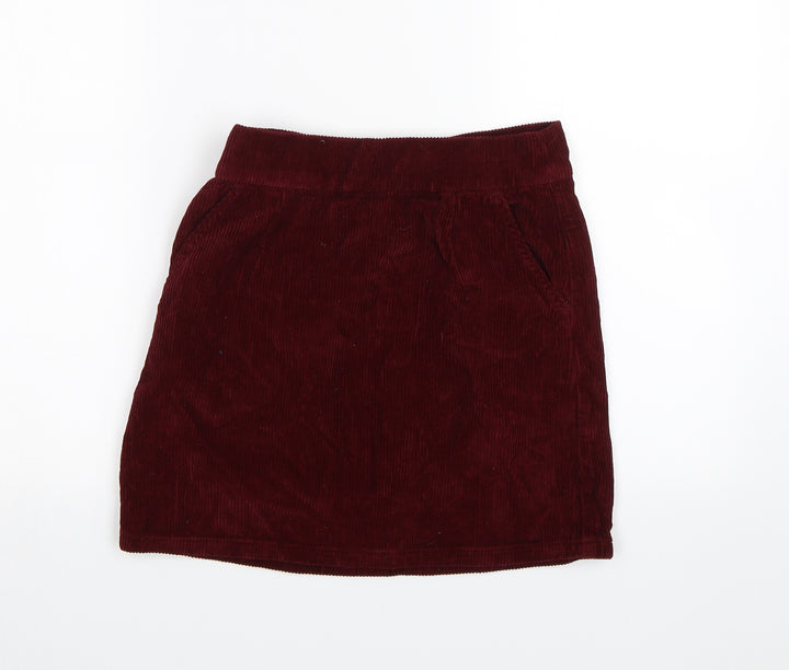 Topshop Womens Red   Mini Skirt Size 26 in