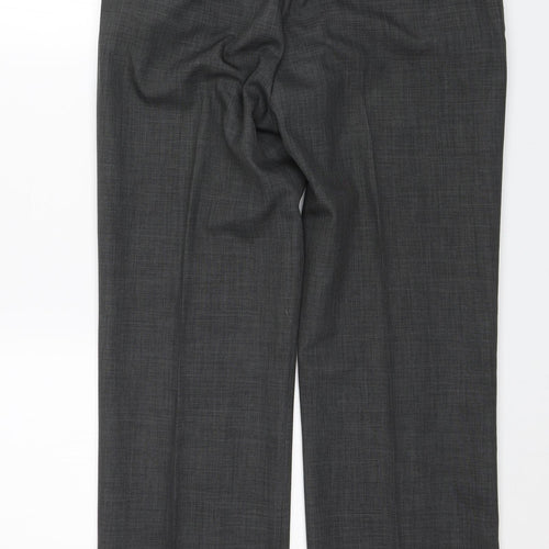 George Mens Black   Dress Pants Trousers Size 32 in L28 in
