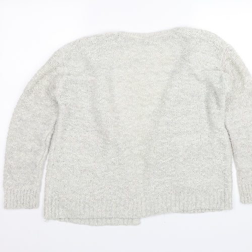 Topshop Womens Grey   Cardigan Jumper Size 14