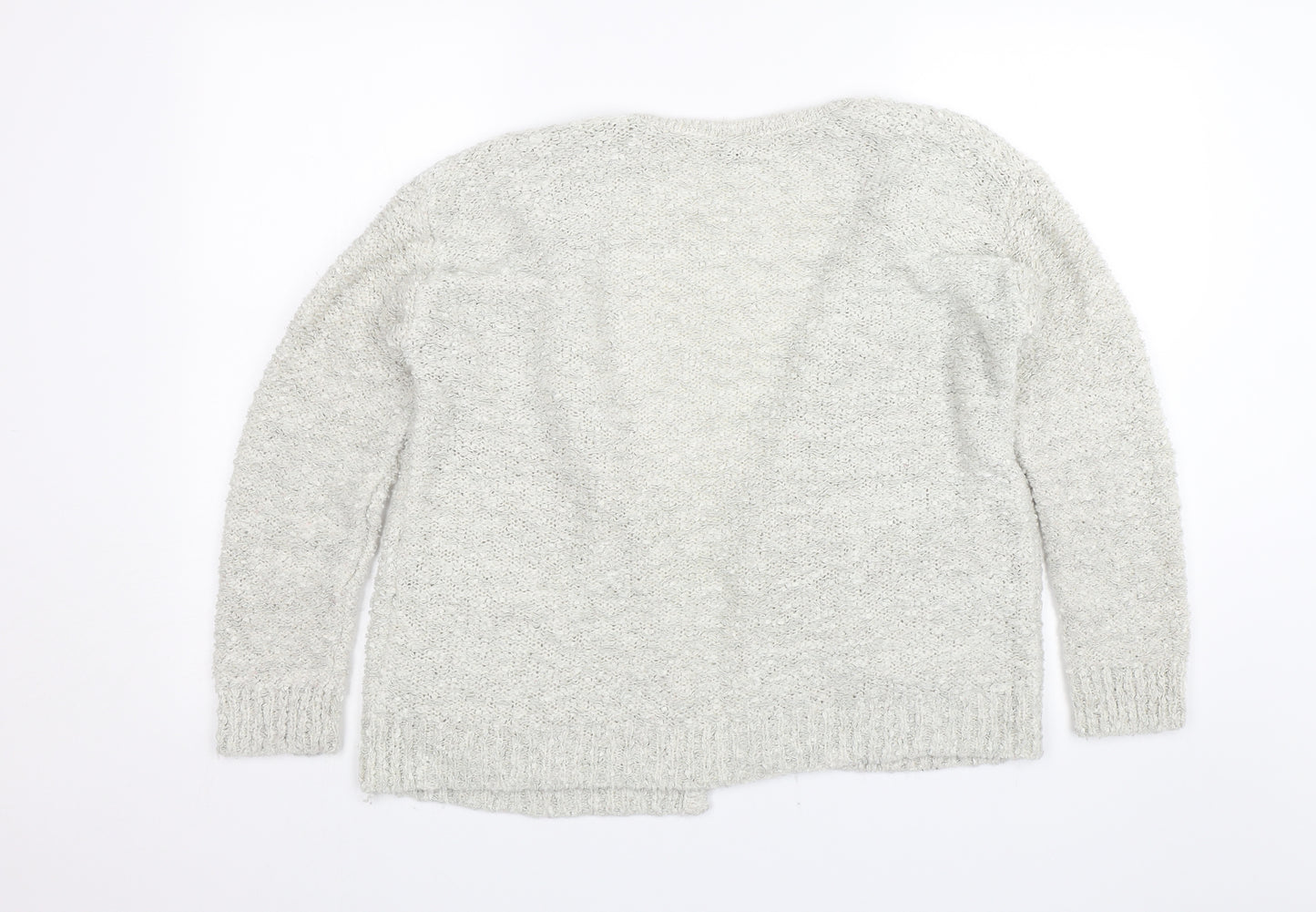 Topshop Womens Grey   Cardigan Jumper Size 14