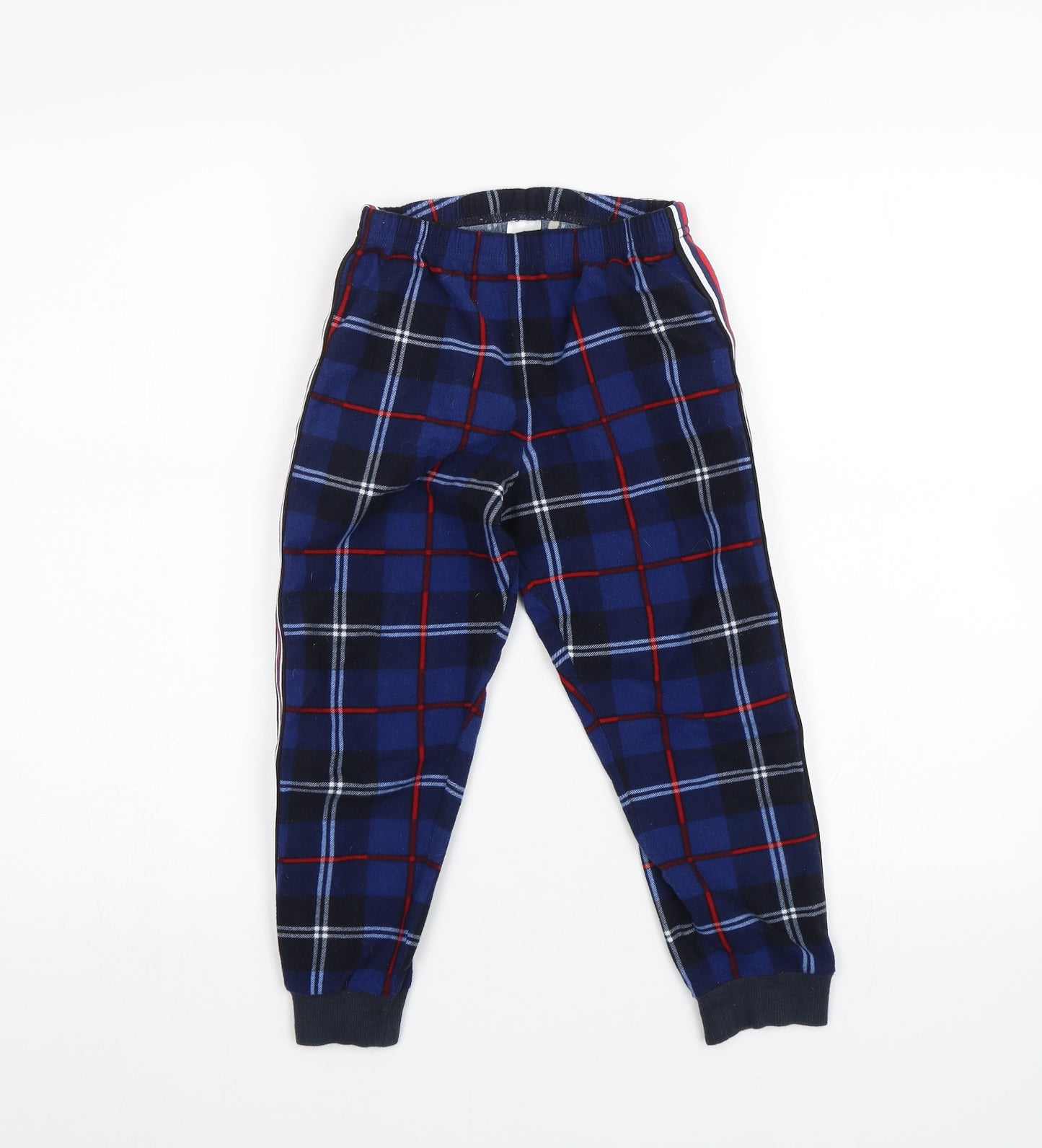 NEXT Boys Blue Plaid   Pyjama Pants Size 6 Years
