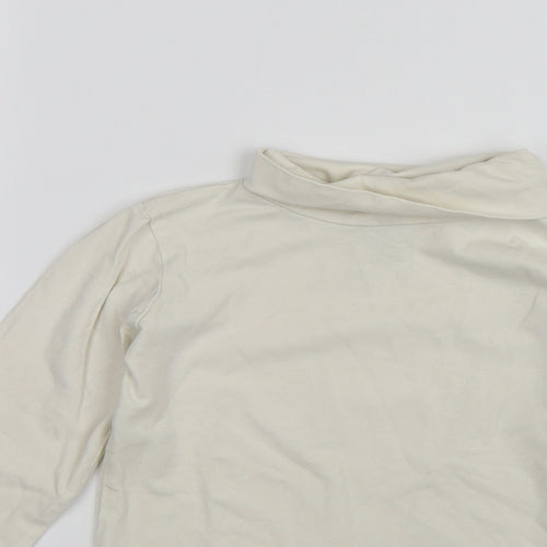 Young Dimension Girls White   Basic T-Shirt Size 5-6 Years