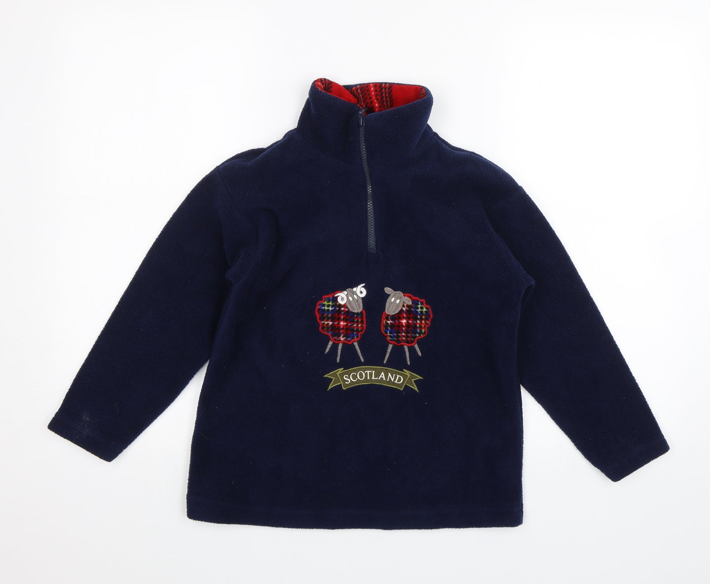 Ramblers Girls Blue   Pullover Jumper Size 8-9 Years  - Scotland