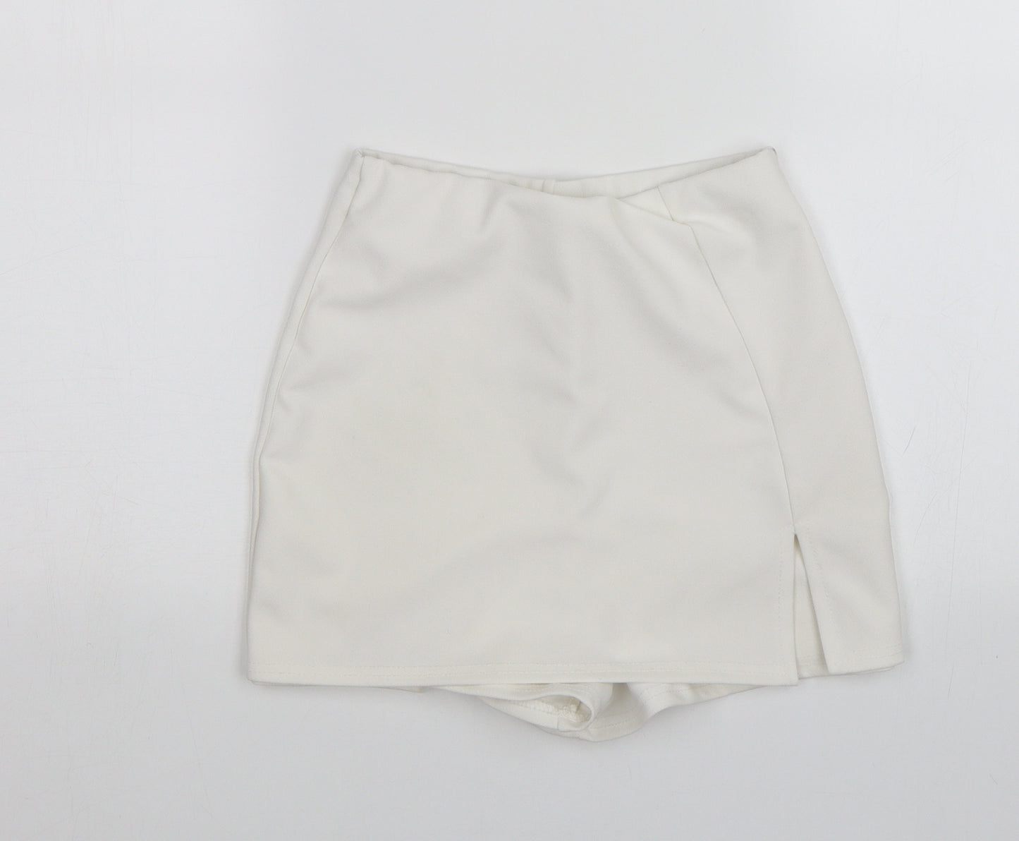 Missguided Womens White   Sailor Shorts Size 4