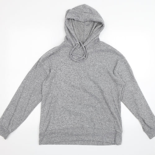 George Womens Grey   Pullover Hoodie Size S