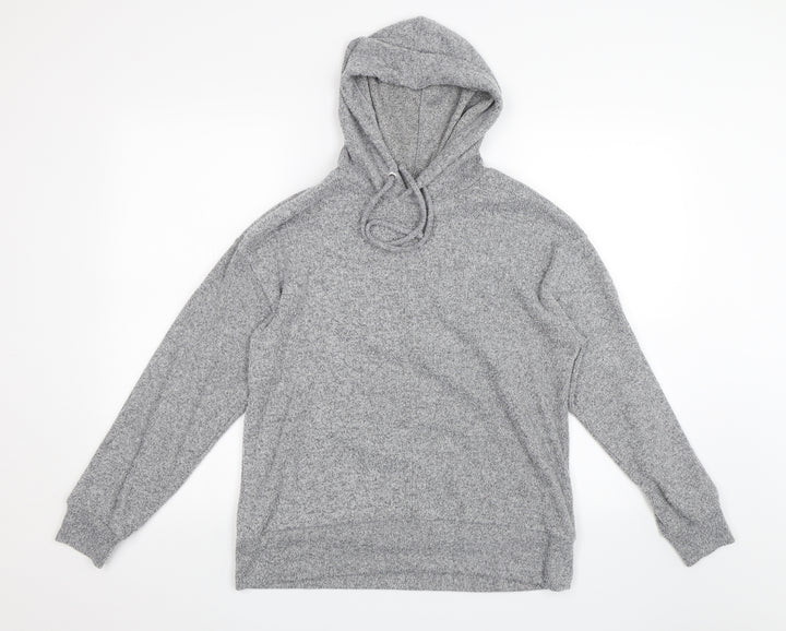 George Womens Grey   Pullover Hoodie Size S