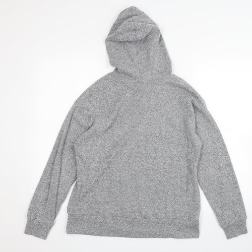 George Womens Grey   Pullover Hoodie Size S