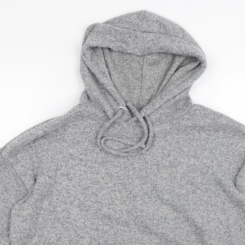 George Womens Grey   Pullover Hoodie Size S