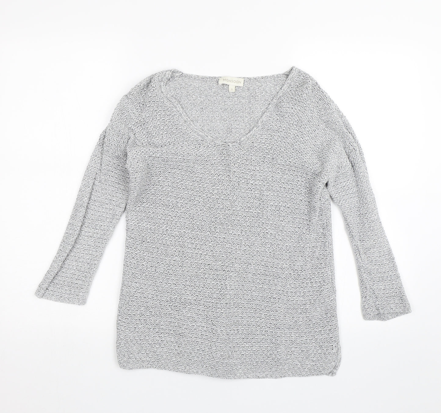 Monsoon Mens Grey   Pullover Jumper Size S