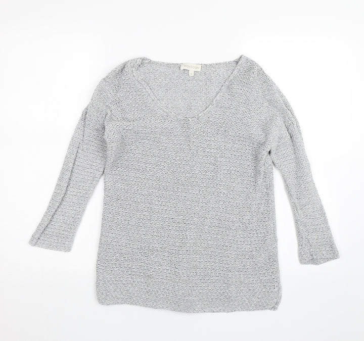 Monsoon Mens Grey Pullover Jumper Size S