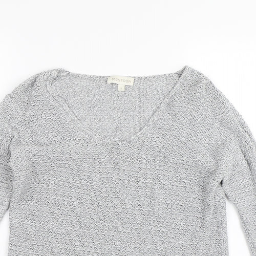Monsoon Mens Grey   Pullover Jumper Size S