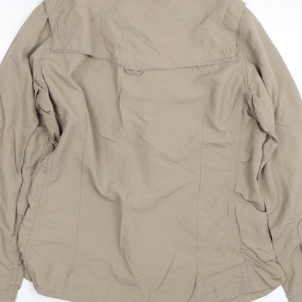 Craghoppers Womens Beige   Basic Button-Up Size 10  - Insect repelling