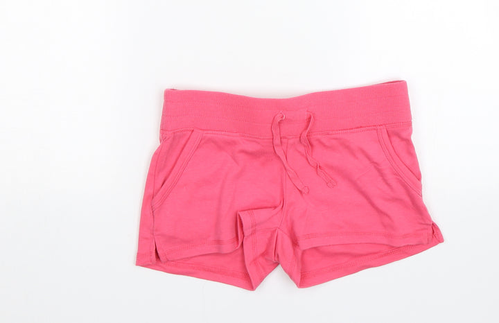 New Look Womens Pink Sweat Shorts Size 8