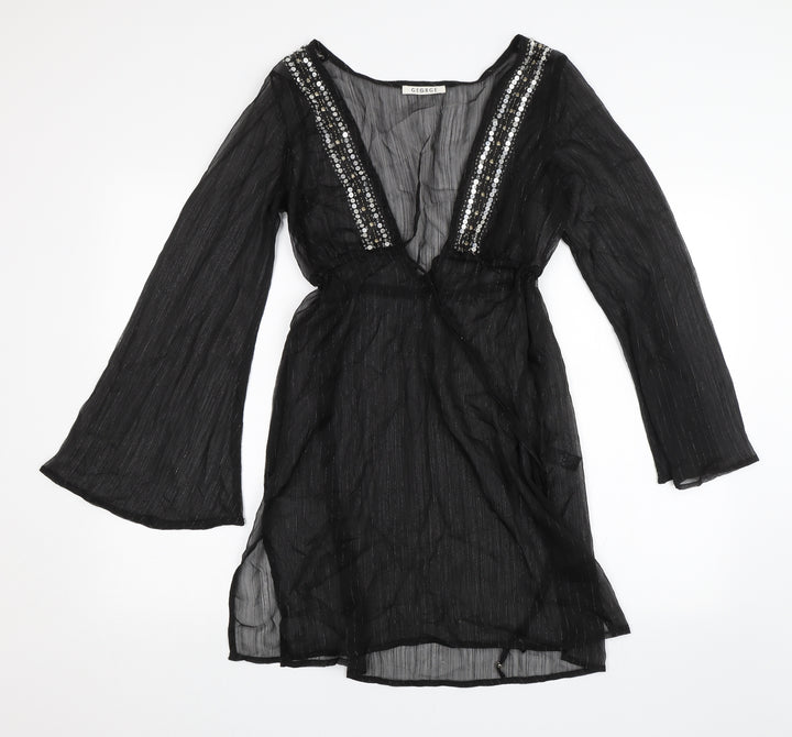 George Womens Black Shift Size S