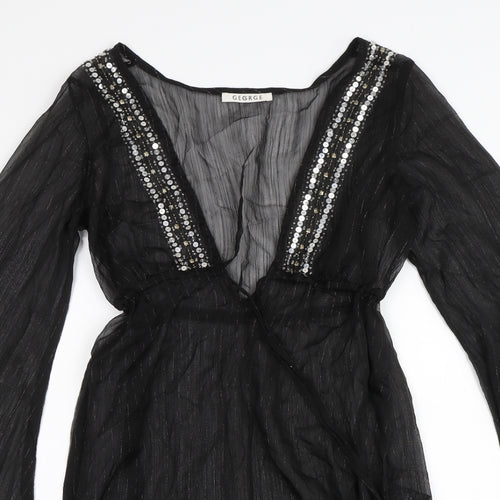 George Womens Black   Shift  Size S