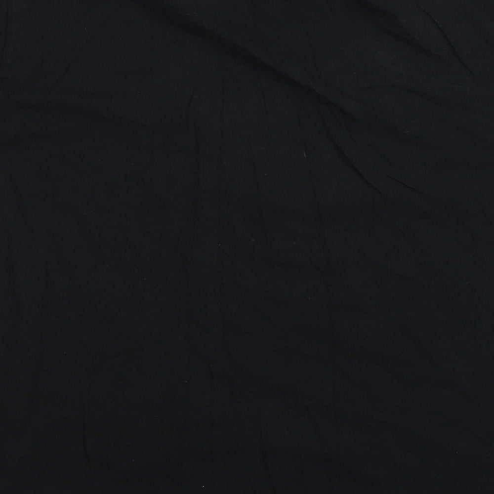 Cedar Wood State Mens Black    T-Shirt Size L  - Game over