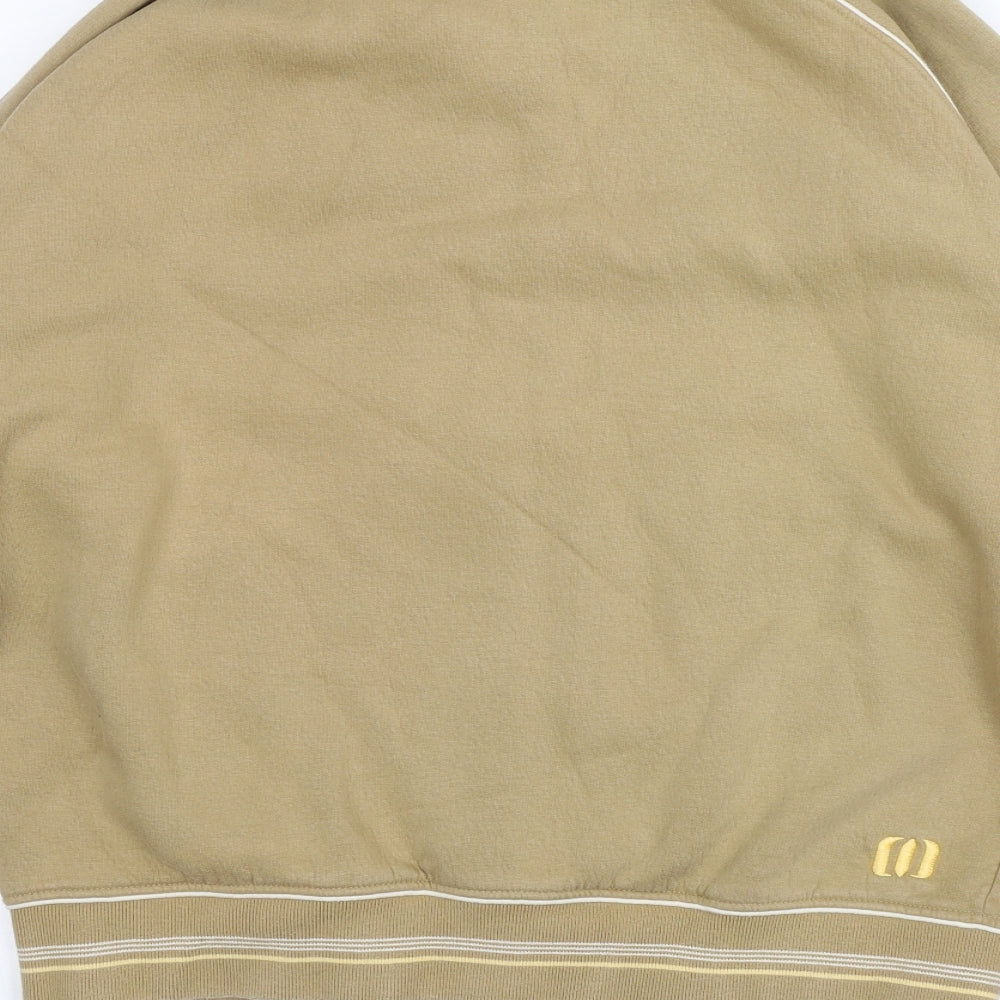 Animal Mens Brown   Full Zip Jumper Size L