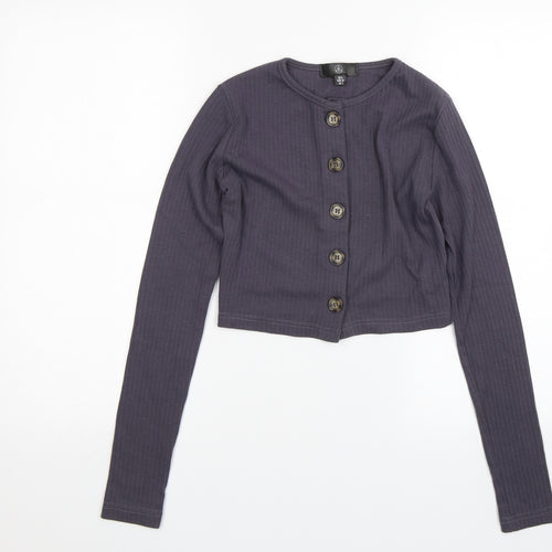 Missguided Womens Purple   Basic Blouse Size 6