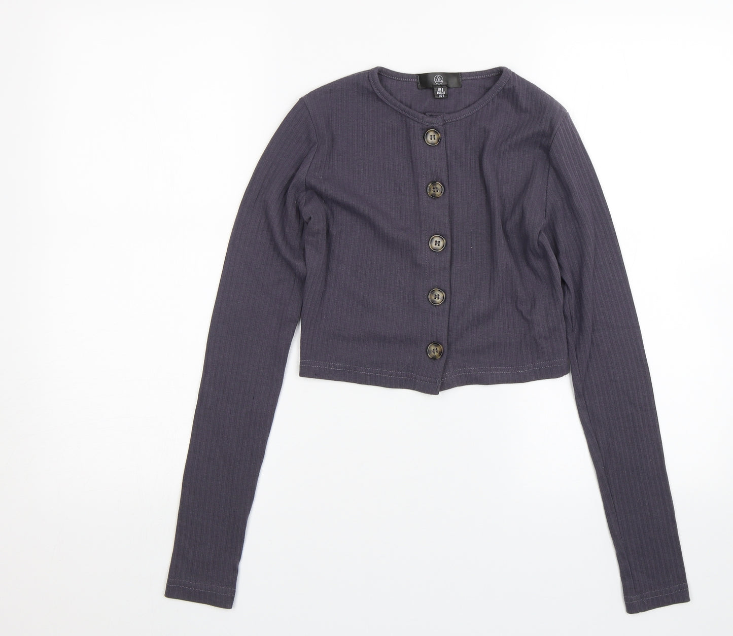 Missguided Womens Purple   Basic Blouse Size 6