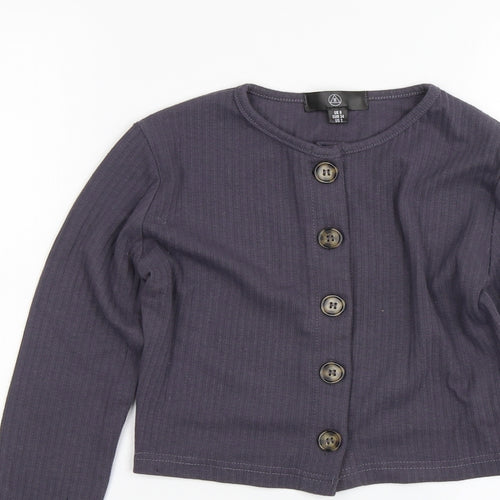 Missguided Womens Purple   Basic Blouse Size 6
