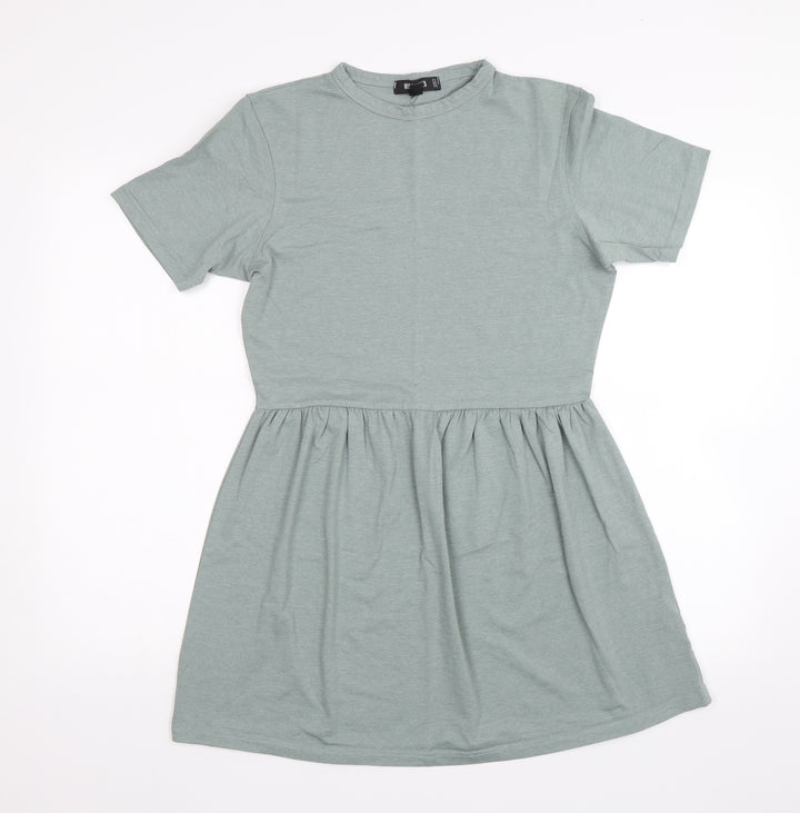 Missguided Womens Green Shift Size 4